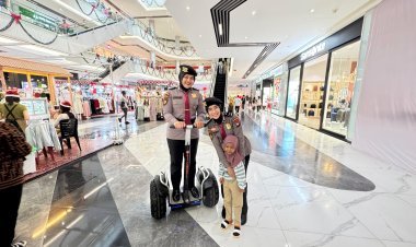 Ditpamobvit Polda Kepri Gelar Patroli untuk Keamanan Mal di Batam