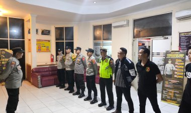 Polsek Cikupa Gelar Apel Operasi Cipkon untuk Tingkatkan Keamanan Wilayah