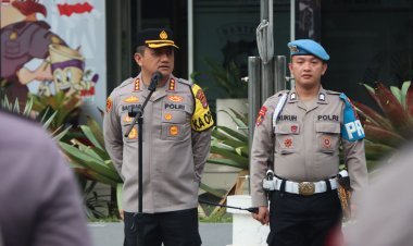 Kapolresta Tangerang Tekankan Dukungan pada Program Ketahanan Pangan dalam Apel Pagi