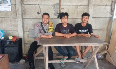 Bhabinkamtibmas Talagasari Dorong Pengangguran Manfaatkan Pelatihan Kerja