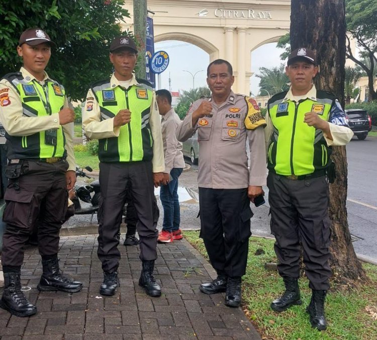 Sambang Satpam Citra Raya, Polsek Cikupa Perkuat Sinergi dengan Masyarakat