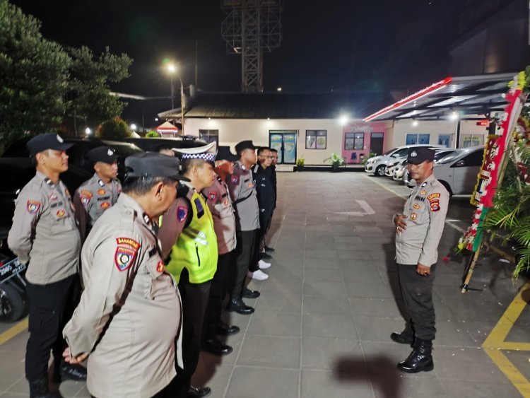 Polsek Cikupa Gelar Apel Ops Cipkon untuk Jaga Keamanan Wilayah