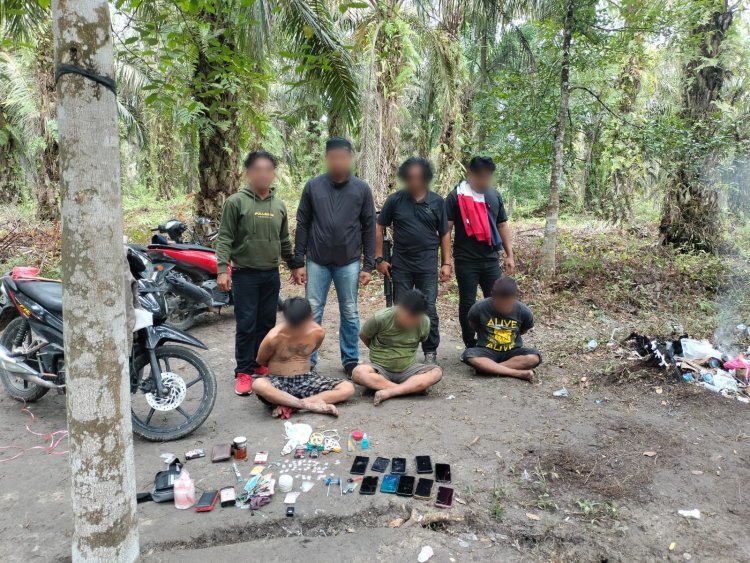 Komitmen Bersih Narkoba, Kodam I/Bukit Barisan Amankan Pengedar Sabu di Inhil