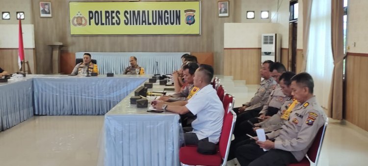 Awal Tahun 2025 Kapolres Simalungun Pimpin Rakor Penentuan Lahan Tumpang Sari Jagung untuk Ketahanan Pangan