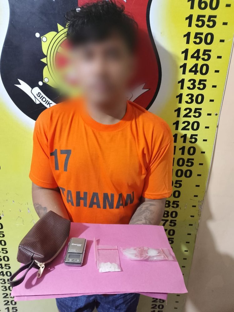 Polres Simalungun Ringkus Pengedar Narkoba di Pematang Bandar, Amankan 3,52 Gram Sabu