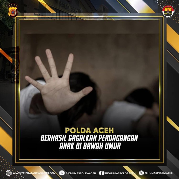Polda Aceh Gagalkan Kasus Perdagangan Anak di Bawah Umur di Jakarta