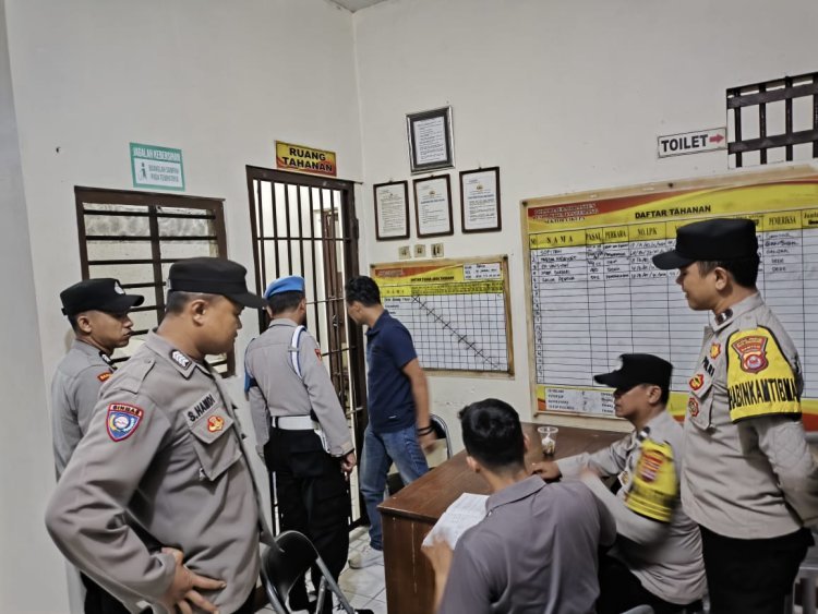 Polsek Cikupa Gelar Operasi Cipkon untuk Jaga Keamanan Wilayah