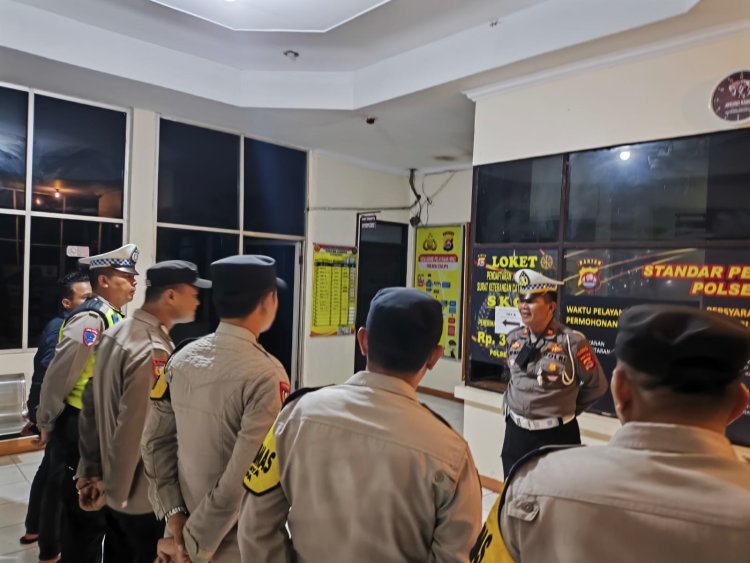 Apel Operasi Cipta Kondisi di Mapolsek Cikupa Fokuskan Keamanan dan Ketertiban