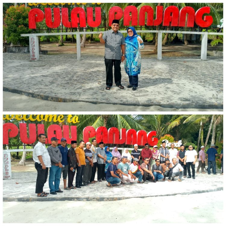 Rombongan Bupati dan Wakil Bupati Aceh Singkil Tinjau Pulau Panjang, Dorong Pengembangan Pariwisata