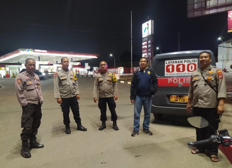 Personil Polsek Cikupa Gelar Patroli Antisipasi Gangguan Kamtibmas di Wilayah Hukum Polsek Cikupa