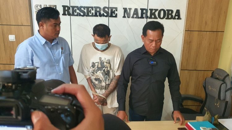 Kedapatan Miliki Shabu, Buruh Las Yang Juga Residivis Narkotika Ditangkap Tim Opsnal Satuan Narkoba Polres Sragen