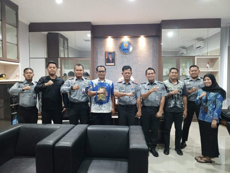 Kunjungi BNNP Kepri, Kepala Rutan Batam Perkuat Sinergi dalam Pemberantasan Narkoba