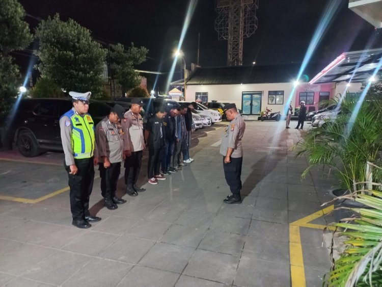 Apel Operasi Cipta Kondisi Polsek Cikupa Berjalan Lancar