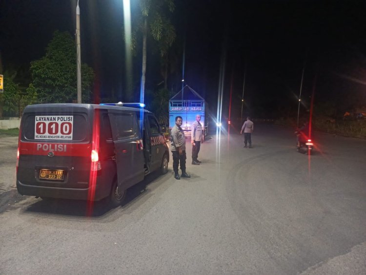 Polsek Cikupa Gelar Operasi Cipkon, Antisipasi Gangguan Kamtibmas di Wilayah Hukum Cikupa