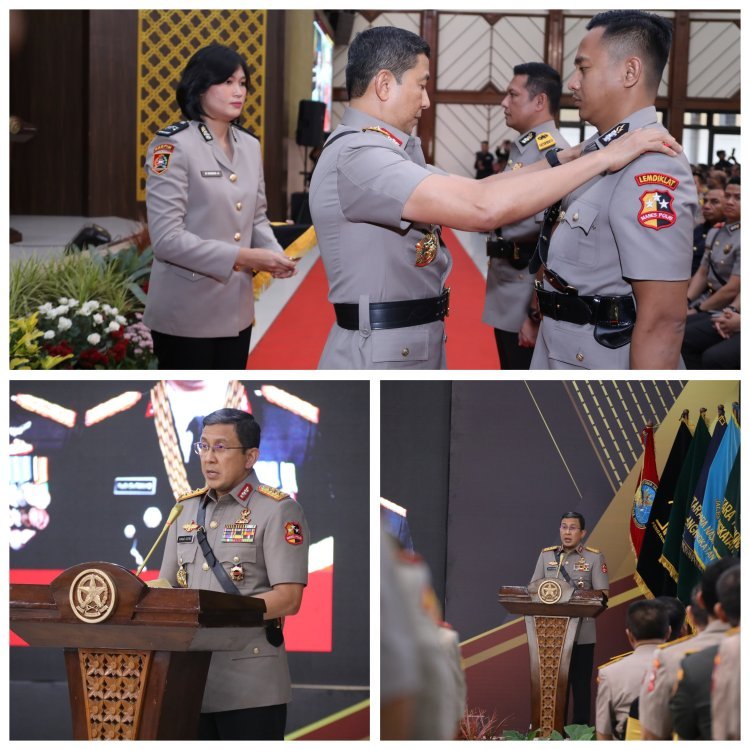 Wakapolri Resmi Membuka Pendidikan Sespimti Polri Dikreg ke-34 dan Sespimmen Polri Dikreg ke-65 TA 2025 di Lembang