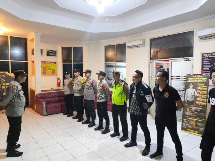 Polsek Cikupa Gelar Apel Operasi Cipkon untuk Tingkatkan Keamanan Wilayah