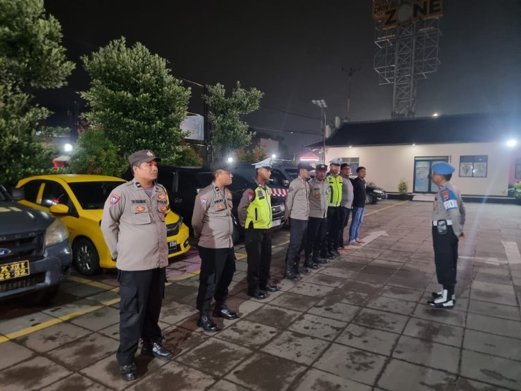 Apel Operasi Cipta Kondisi Polsek Cikupa Antisipasi Gangguan Kamtibmas