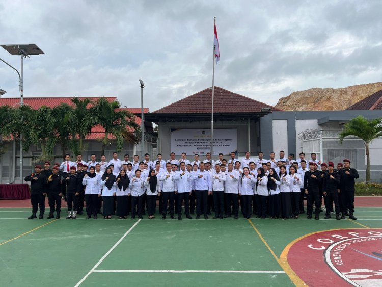 Rutan Batam Teguhkan Komitmen Pembangunan Zona Integritas Tahun 2025
