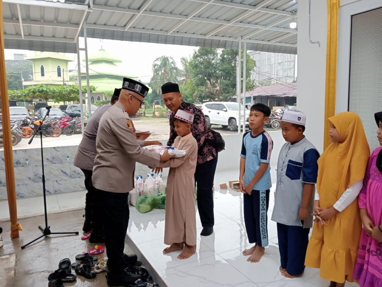 Polsek Perdagangan Gelar Peringatan Isra Miraj dan Resmikan Musholla Al Kohar