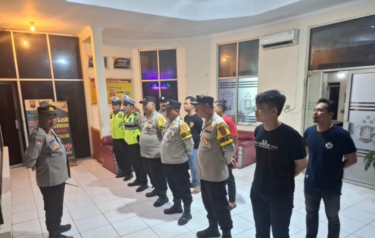 Polsek Cikupa Gelar Operasi Cipta Kondisi, Antisipasi Kejahatan Malam Hari
