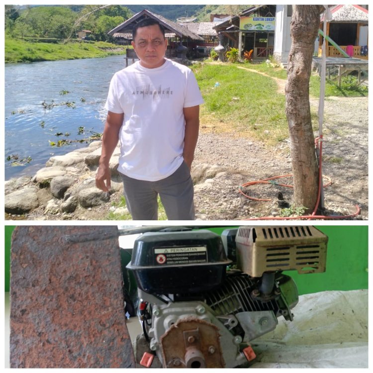 Di duga Kasus perahu bermotor yang di bawa security PLB adalah untuk keamanan perahu dan mesin