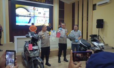 Pelaku Pencurian Sepeda Motor di Pacitan Dibekuk di Nganjuk, Motif Ekonomi Jadi Pemicu