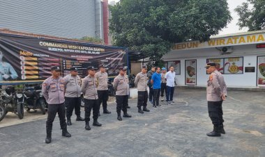 Apel Pagi Polsek Cikupa: Jaga Kedisiplinan dan Keamanan Mako