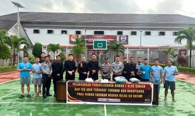 Razia Gabungan dan Tes Urin: Rutan Batam Perketat Pengawasan Bebas Narkoba