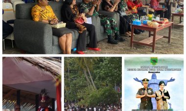 Perayaan HUT Ke 170 Pekabaran Injil, Pangdam XVIII/Kasuari Ajak Masyarakat Perkuat Kebersamaan dan Persatuan Menjaga Papua