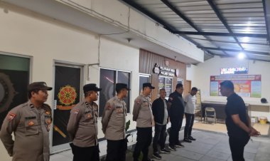 Polsek Cikupa Gelar Apel Operasi Cipkon untuk Tingkatkan Keamanan Wilayah