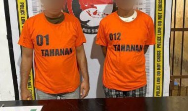 TIM Gabungan Polres Simalungun Gulung Dua Bandar Narkoba di Kawasan Padat Penduduk Rambung Merah