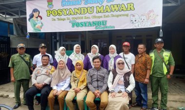 Bripka Suheri Sambangi Bidan Desa Talaga, Perkuat Silaturahmi dan Himbauan Keamanan