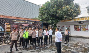 Apel Pagi Polsek Cikupa: Penguatan Kedisiplinan dan Keamanan Mako