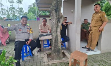 Bhabinkamtibmas Desa Talaga dan LPM Jalin Sinergi untuk Keamanan dan Ketertiban Masyarakat