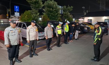 Polsek Cikupa Gelar Apel Cipkon untuk Antisipasi Gangguan Kamtibmas