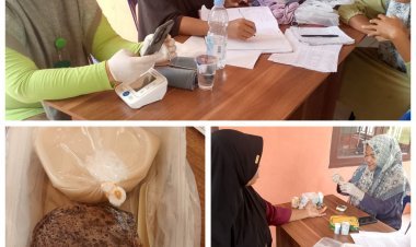 Pos Bindu di Desa Penjahitan Rutin Dilaksanakan, Masyarakat Apresiasi Kinerja Pj Kepala Kampung