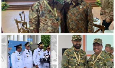 Momen Gubernur Aceh H. Muzakir Manaf Memanggil Bupati Aceh Singkil di Konferensi Pers Pelantikan Kepala Daerah