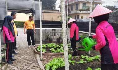 Kasat Binmas Polres Simalungun Perkuat Program Pekarangan Lestari Demi Ketahanan Pangan