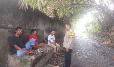 Bhabinkamtibmas Desa Bojong Laksanakan Program Polisi Peduli Pengangguran