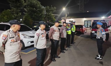 Polsek Cikupa Gelar Apel Ops Cipkon, Perketat Keamanan Wilayah