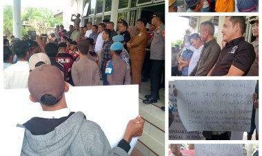 Demo Damai Masyarakat Kota Baharu, DPRK dan Pemkab Aceh Singkil Siap Kawal Aspirasi