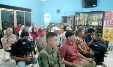 Bhabinkamtibmas Hadiri Musyawarah Desa Sukanagara Bahas APBDes 2025