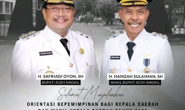 Bupati Aceh Singkil Ajak Masyarakat Jalani Ibadah Puasa dengan Khusyuk