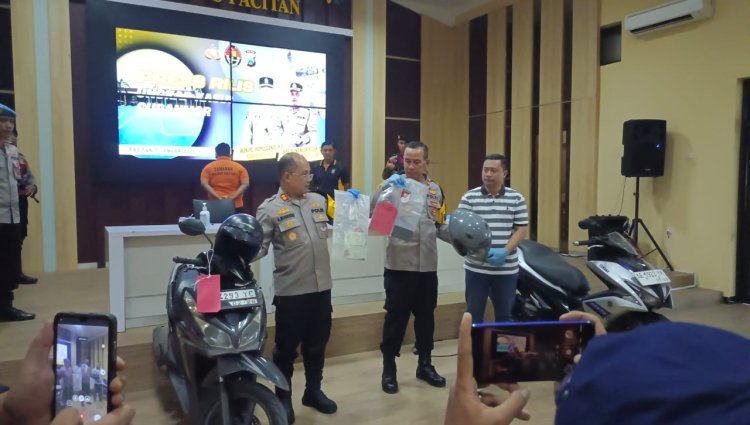Pelaku Pencurian Sepeda Motor di Pacitan Dibekuk di Nganjuk, Motif Ekonomi Jadi Pemicu