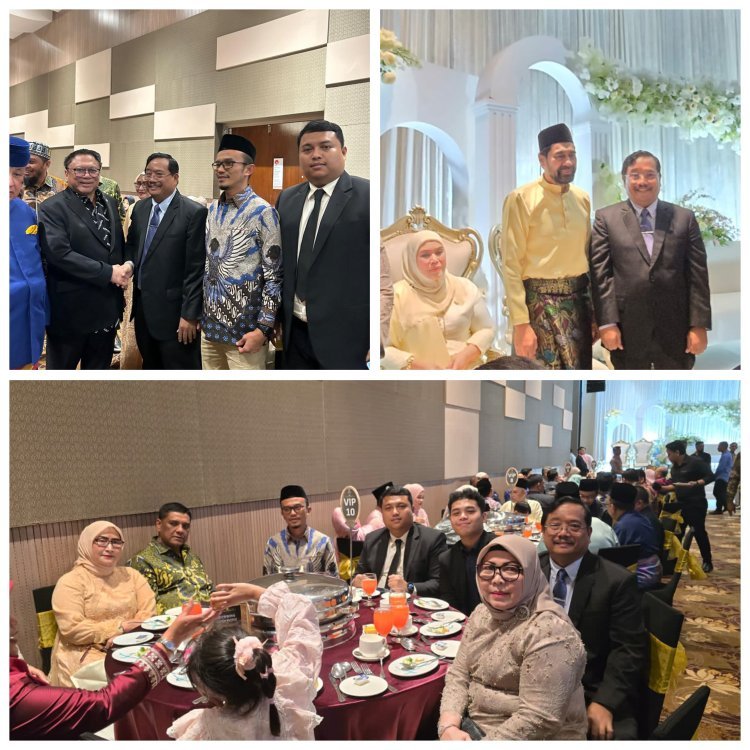 Ketua DPP Hanura Oesman Sapta Odang Hadiri Pernikahan Putri Gubernur Aceh Terpilih di Kuala Lumpur