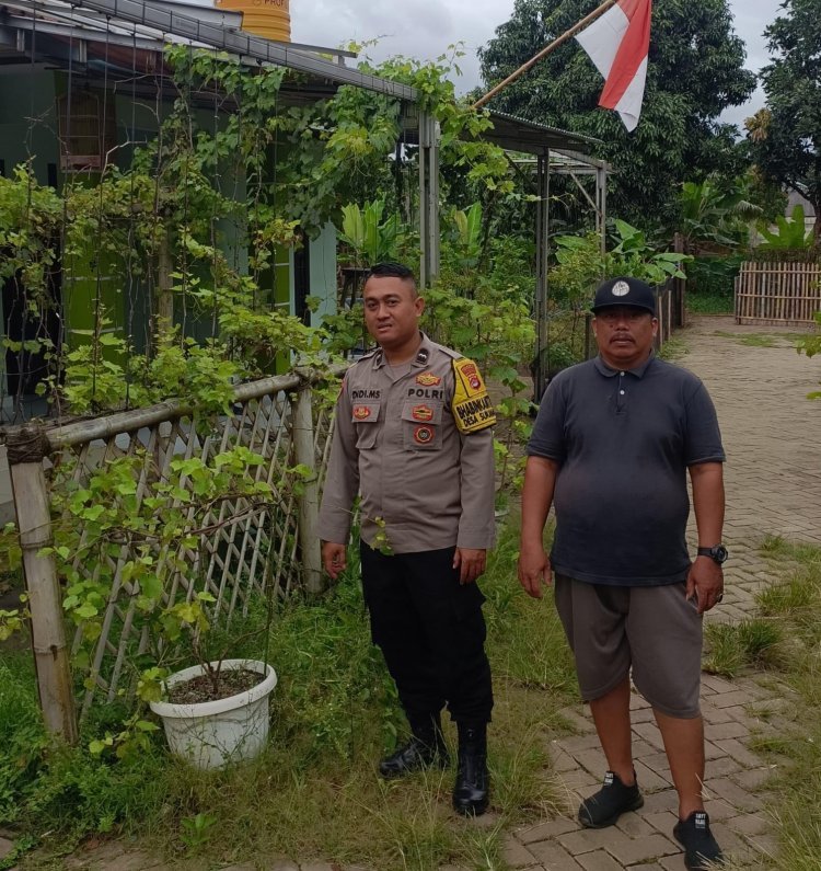 Polresta Tangerang Dukung Ketahanan Pangan, Polsek Cikupa Motivasi Warga Kembangkan Pertanian