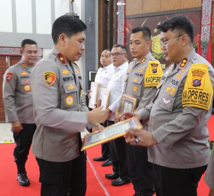 Polres Simalungun Raih Penghargaan Sempurna dalam Penilaian IPKA dari Kapolda Sumut
