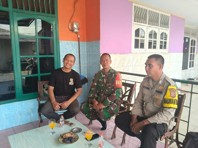Silaturahmi Tiga Pilar di Kelurahan Sukamulya, Wujudkan Kamtibmas Kondusif
