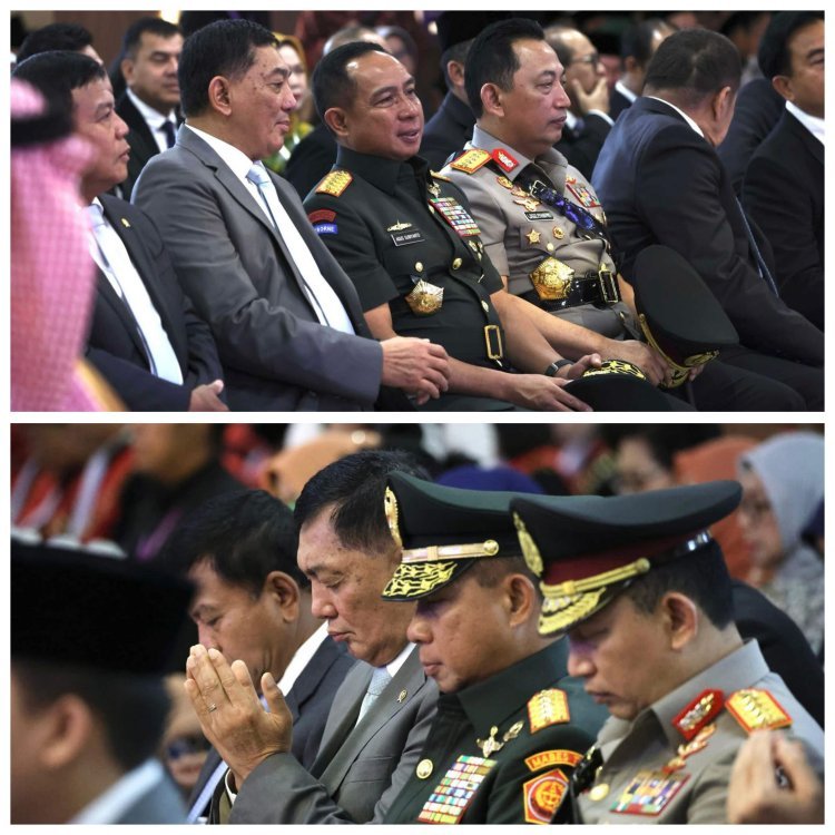 Panglima TNI Dampingi Presiden Prabowo Hadiri Sidang Istimewa MA 2024
