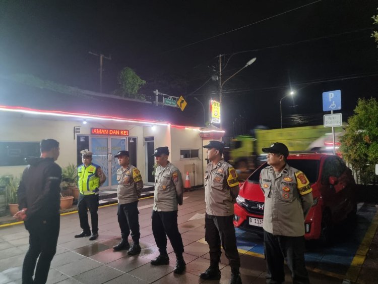 Polsek Cikupa Gelar Apel Operasi Cipkon, Perketat Keamanan Wilayah